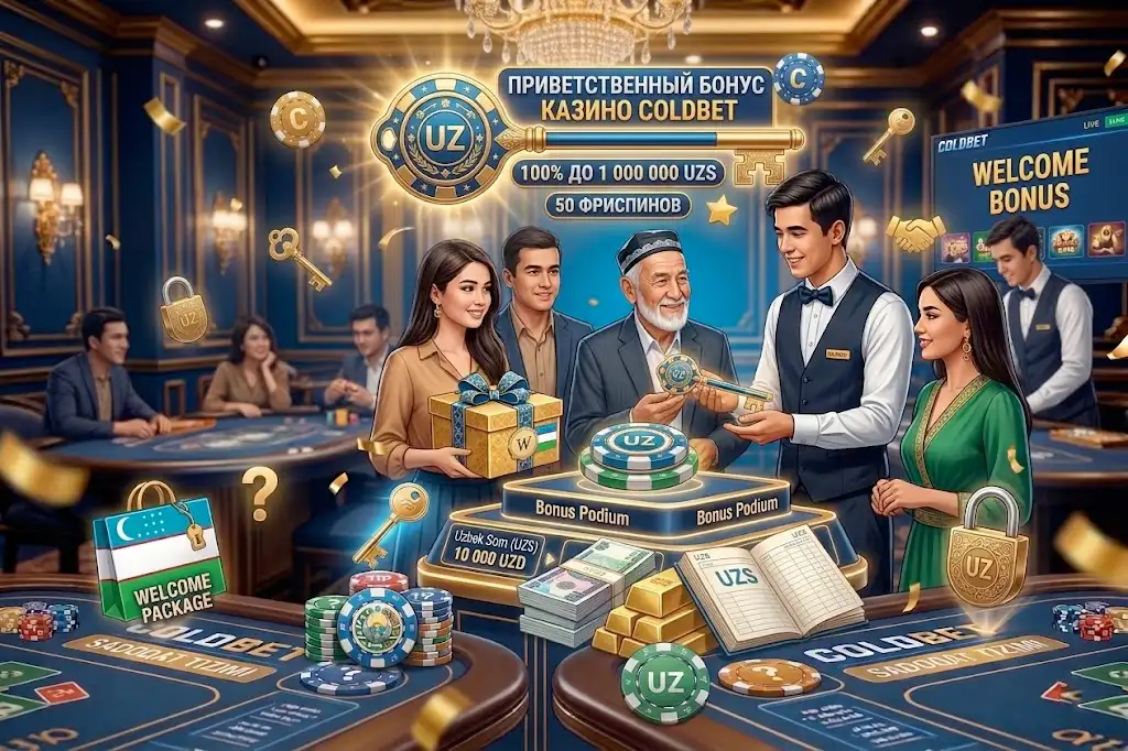 ПРИВЕТСТВЕННЫЙ БОНУС COLDBET